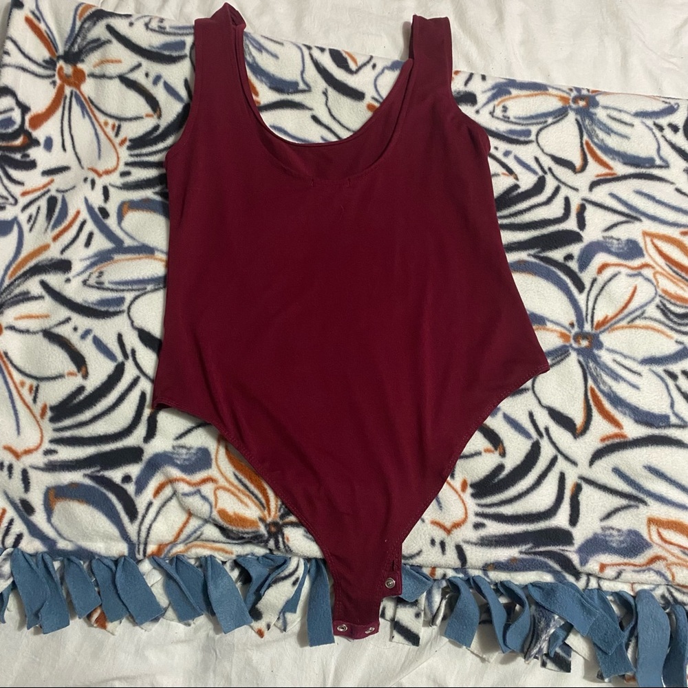 Maroon Bodysuit